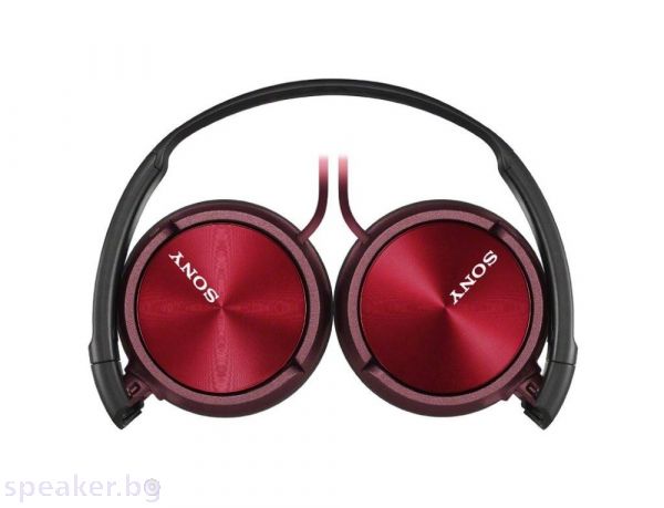 Слушалки SONY Headset MDR-ZX310 red
