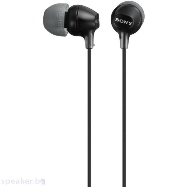 Слушалки SONY Headset MDR-EX15LP black