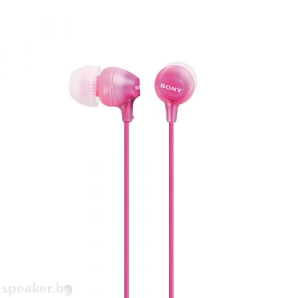 Слушалки SONY Headset MDR-EX15LP pink