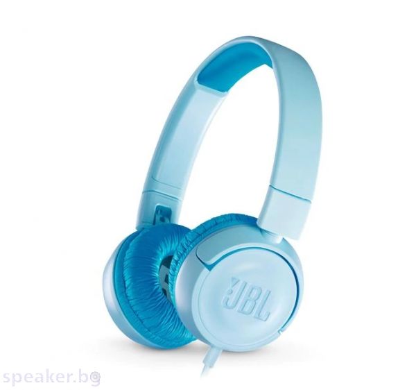 Слушалки JBL JR300 BLUE HEADPHONES
