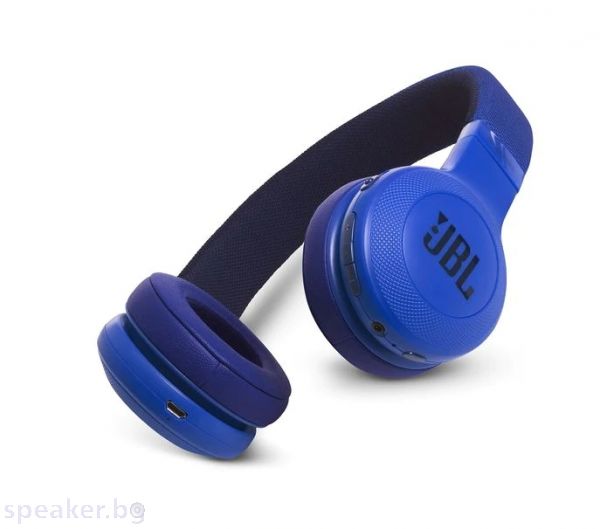Слушалки JBL E45BT BLUE HEADPHONES