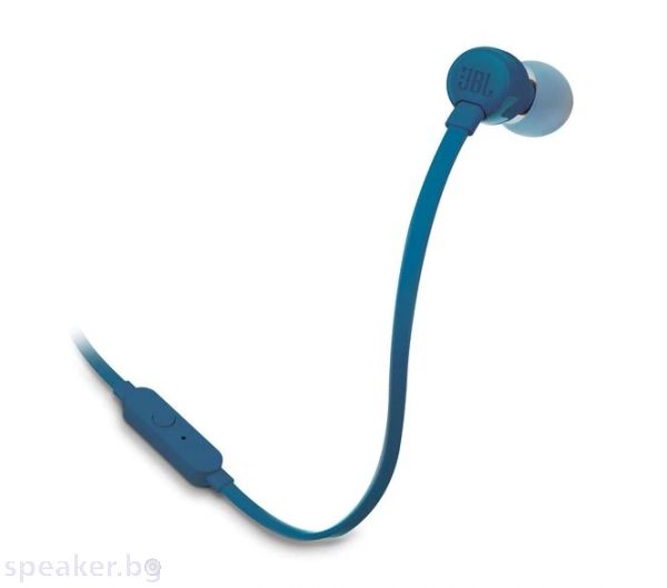 Слушалки JBL T110 BLU In-ear headphones