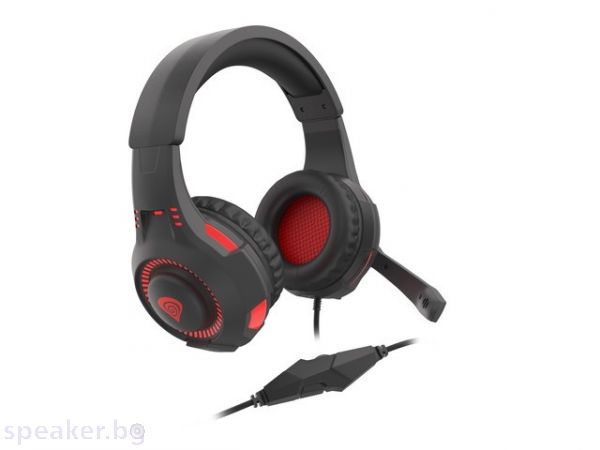 Слуишалки GENESIS Gaming Headset Radon 200 7.1 With Microphone Black-Red USB