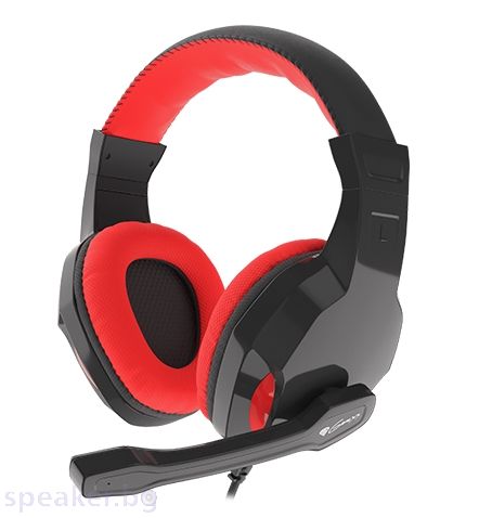 Слушалки GENESIS Gaming Headset Argon 100 Red
