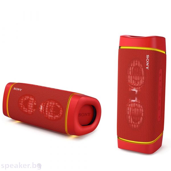 Тонколона SONY SRS-XB33 Portable Bluetooth Speaker, Red