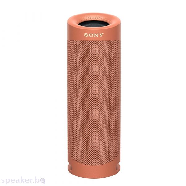 Тонколона SONY SRS-XB23 Portable Bluetooth Speaker, Coral red