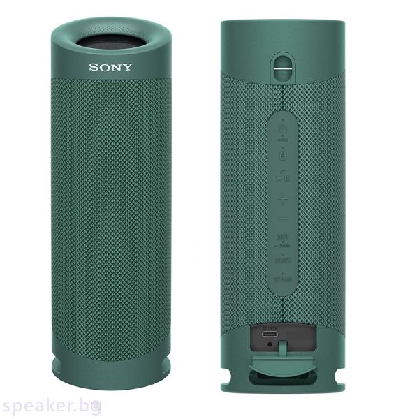Тонколона SONY SRS-XB23 Portable Bluetooth Speaker, Olive green