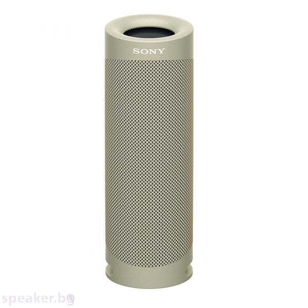 Тонколона SONY SRS-XB23 Portable Bluetooth Speaker, Taupe