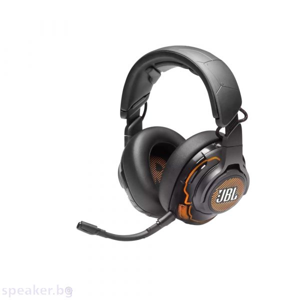 Слушалки JBL QUANTUM ONE BLK USB wired PC over-ear professional gaming headset with head-tracking enhanced JBL QuantumSPHERE 360