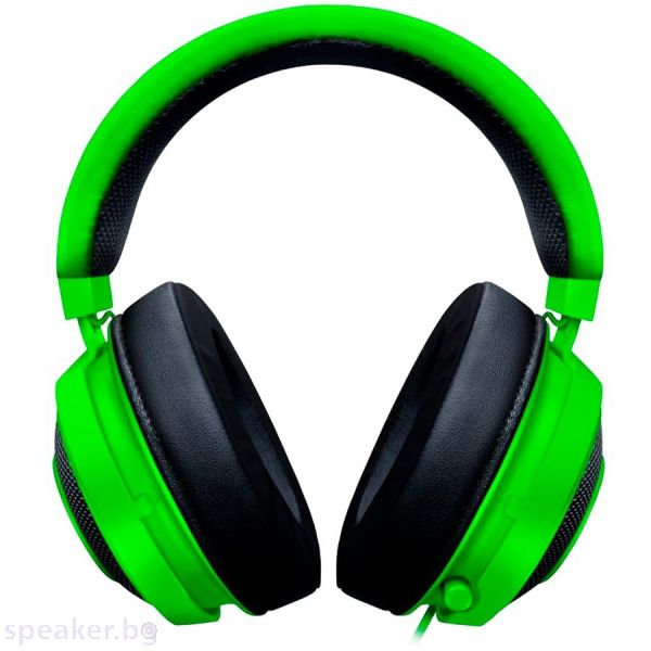 Геймърски слушалки Razer Kraken Green 2019