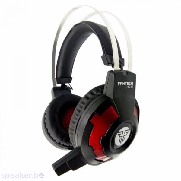 Геймърски слушалки, FanTech Clink HG6, С микрофон, черен 
