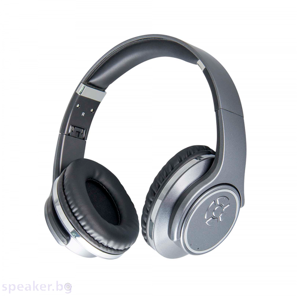 Слушалки с Bluetooth Moveteck K3644, Черен 