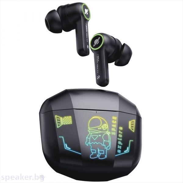 Слушалки с Bluetooth Onikuma T36, Black - 20779