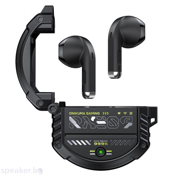 Слушалки с Bluetooth Onikuma T309, Black - 20782