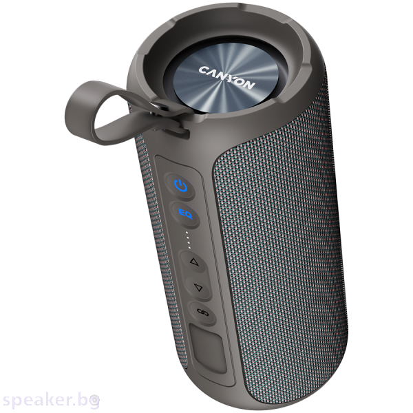 Bluetooth тонколони CANYON OnMove 15, Bluetooth speaker,Beige, IPX6,2*20W,7.4V 2600mah battery, EQ,TWS,AUX,Hand-free