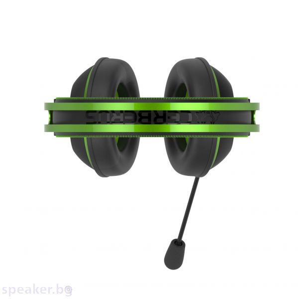Геймърски слушалки ASUS Cerberus V2 Green