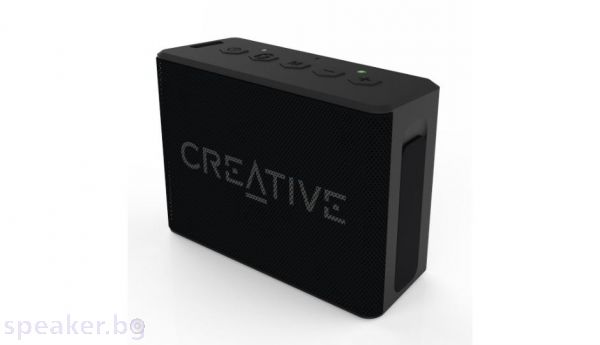 Тонколонка за мобилни устройства Creative MUVO 1C, водоустойчива, Черен