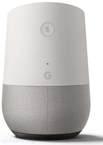 Безжична колонка Google Home Smart Speaker, Бял