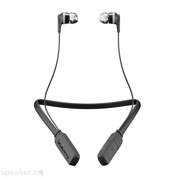 Блутут слушалки тапи Skullcandy INKD 2.0 Wireless Черен/Сив