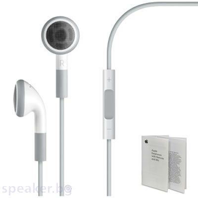 Слушалки Apple iPhone Stereo Headset incl. Remote 