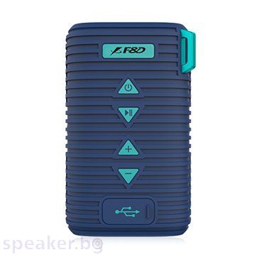 Тонколони F&D W6T 5W Bluetooth син