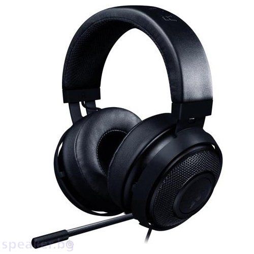 Слушалки Razer Kraken Pro V2 – Analog Gaming Headset – Black –OVAL Ear Cushions. 50 mm audio drivers 