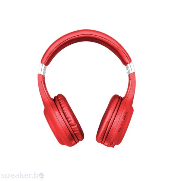 Слушалки TRUST Dura Bluetooth wireless headphones – Червен