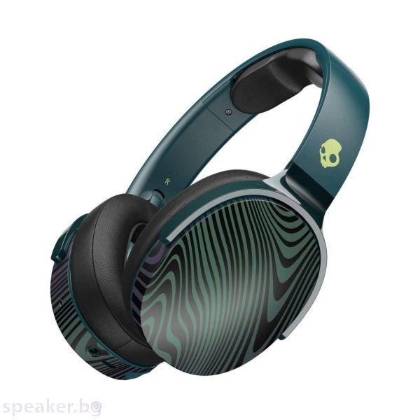 Блутут слушалки Skullcandy Hesh 3 Wireless, Черен/Зелен