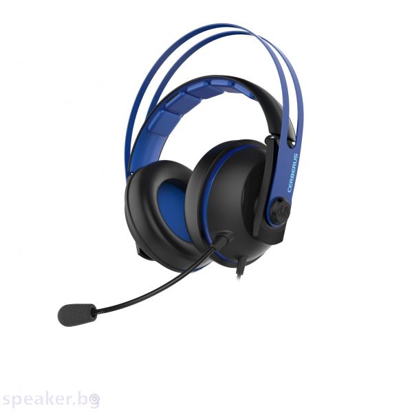 Геймърски слушалки ASUS Cerberus V2 Blue