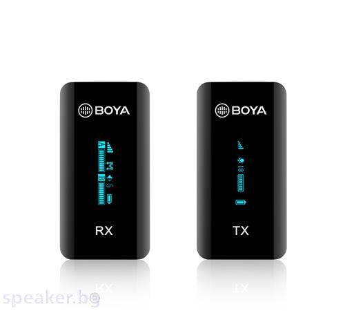 Безжична система микрофон с предавател BOYA BY-XM6-S1