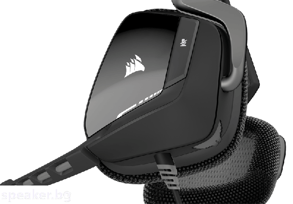 Слушалки с микрофон Corsair Gaming VOID USB Carbon, Dolby 7.1 RGB черен