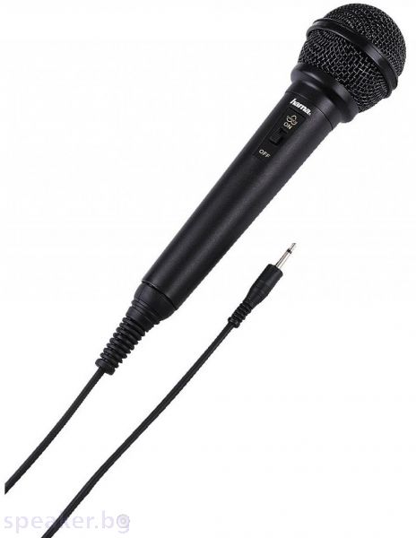 Микрофон HAMA DM-20 черен