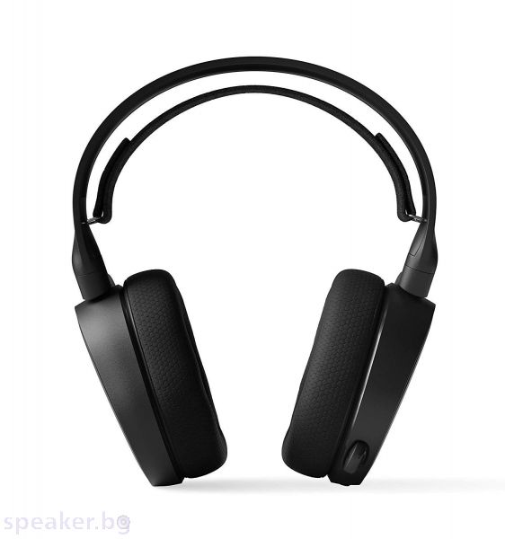Геймърски слушалки SteelSeries, Arctis 3 Black 2019 Edition, Микрофон, Черно