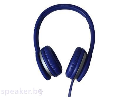 Слушалки с микрофон MAXELL HP201 SUPER STYLE сини