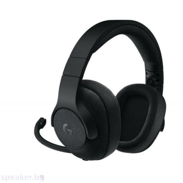Геймърски слушалки LOGITECH Gaming Headset G433 7.1 Surround 3.5mm - EMEA - TRIPLE BLACK
