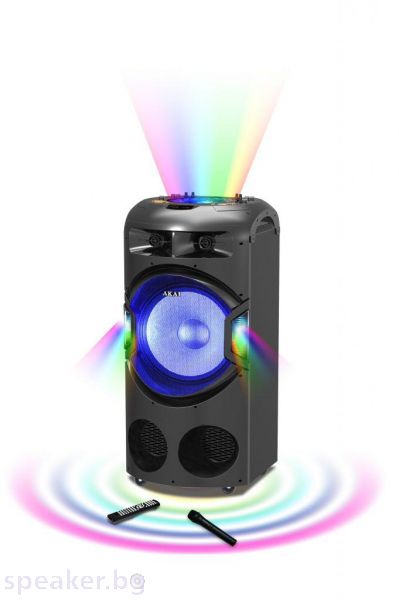 Тонколони Akai DJ BY4L Bluetooth Portable Speaker Disco Ball  DJ-BY4L