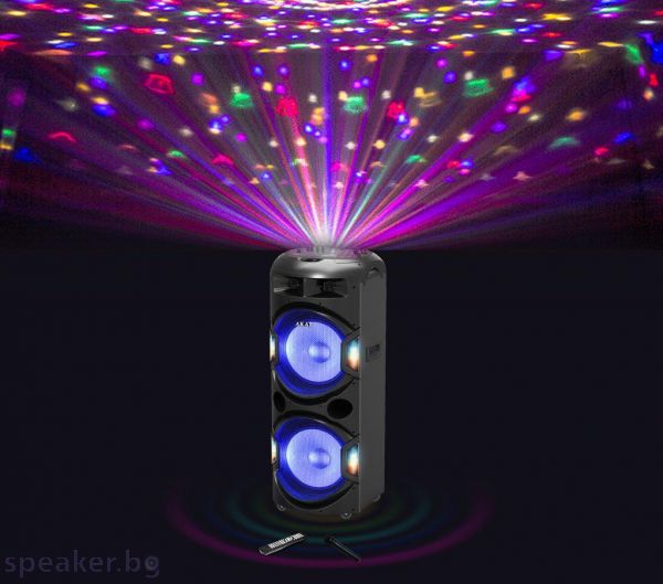 Тонколони Active speaker set Akai DJ Y5L Bluetooth Speaker Disco Ball  DJ-Y5L