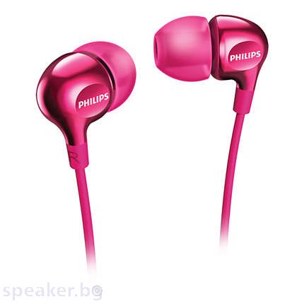Слушалки за поставяне в ушите Philips SHE3700PK розов 