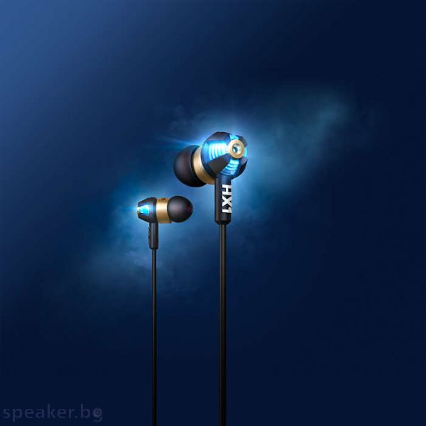 Слушалки Philips SHX10 с динамични светлини