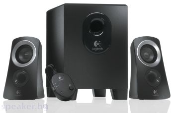 Тонколони LOGITECH 2.1 Speaker System Z313 (ремаркетиран продукт)