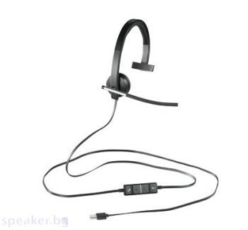 Слушалки LOGITECH USB Headset Mono H650e - USB