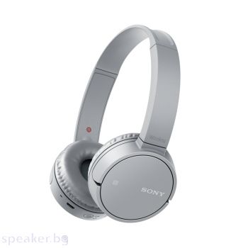 Слушалки SONY MDR-ZX220BT, Bluetooth, сив