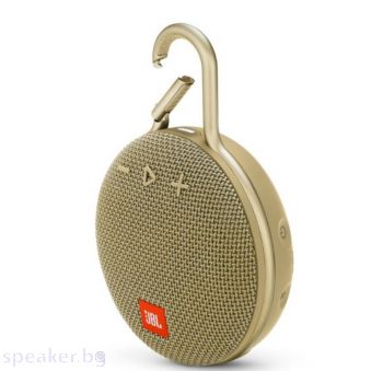 Тонколона JBL CLIP 3 SAND ultra-portable and waterproof Bluetooth speaker