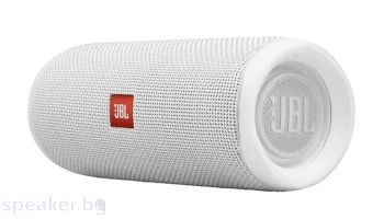 Тонколона JBL FLIP5 WHT waterproof portable Bluetooth speaker