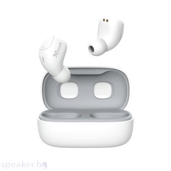 Слушалки TRUST Nika Compact Bluetooth Earphones White