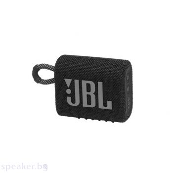 Тонколона JBL GO 3 BLK Portable Waterproof Speaker