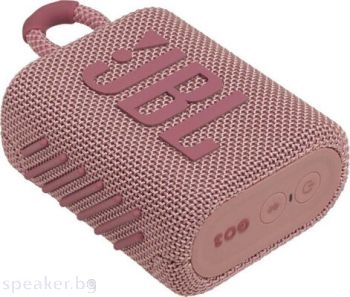 Тонколона JBL GO 3 PINK Portable Waterproof Speaker