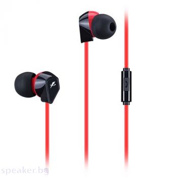 Слушалки FENDA Anchor E220 plus червени/черни