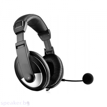 Слушалки, No Brand, OK-2010, За компютър с микрофон, Черен