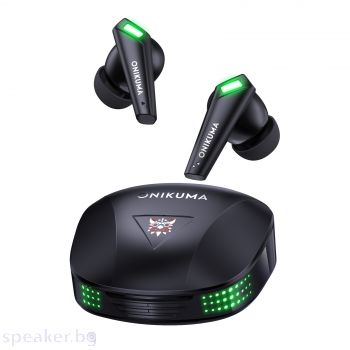Bluetooth слушалки Onikuma T308, Черен –